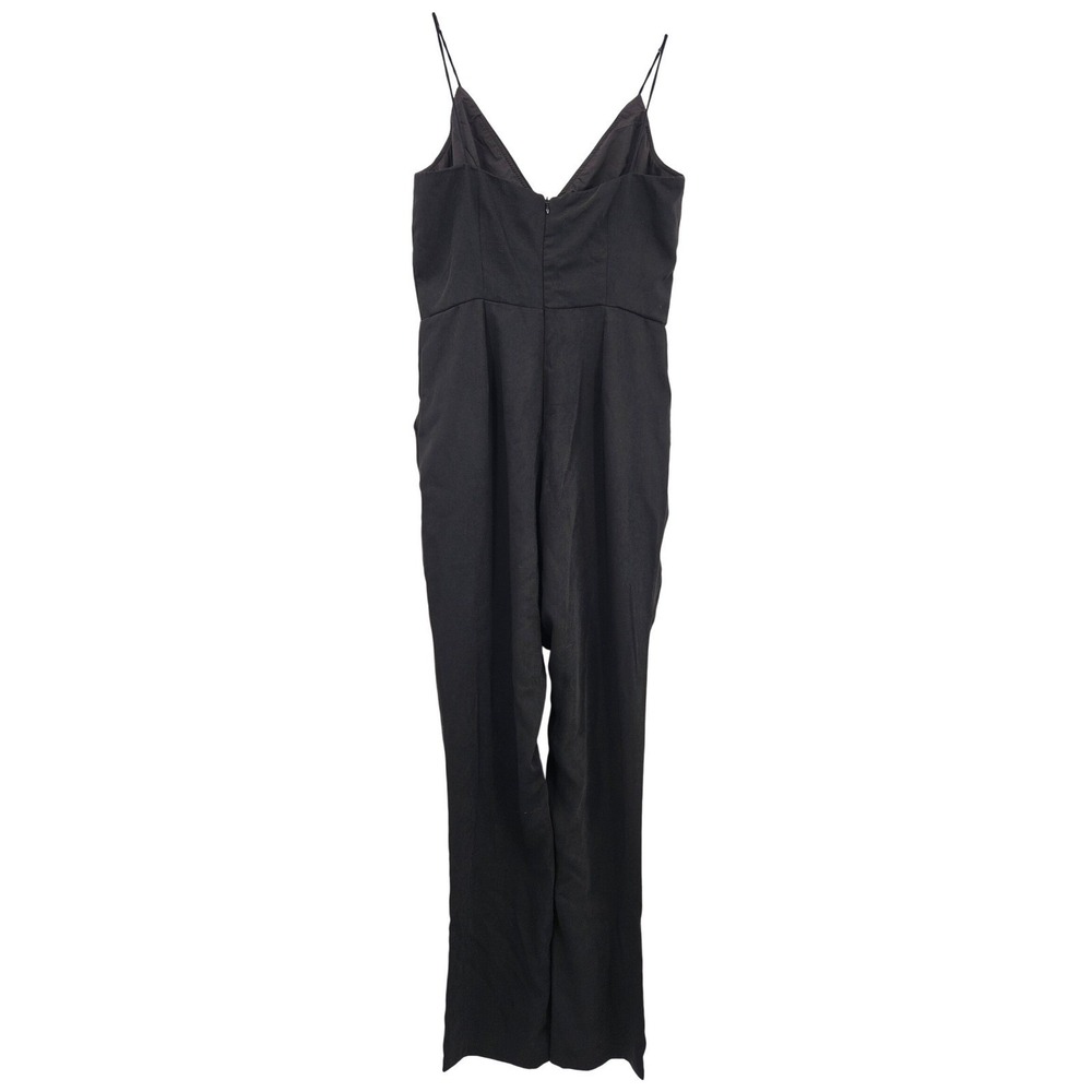 More to Come x Revolve Heidi Cami Jumpsuit Black Pants One Piece Size M - Picture 8 of 10